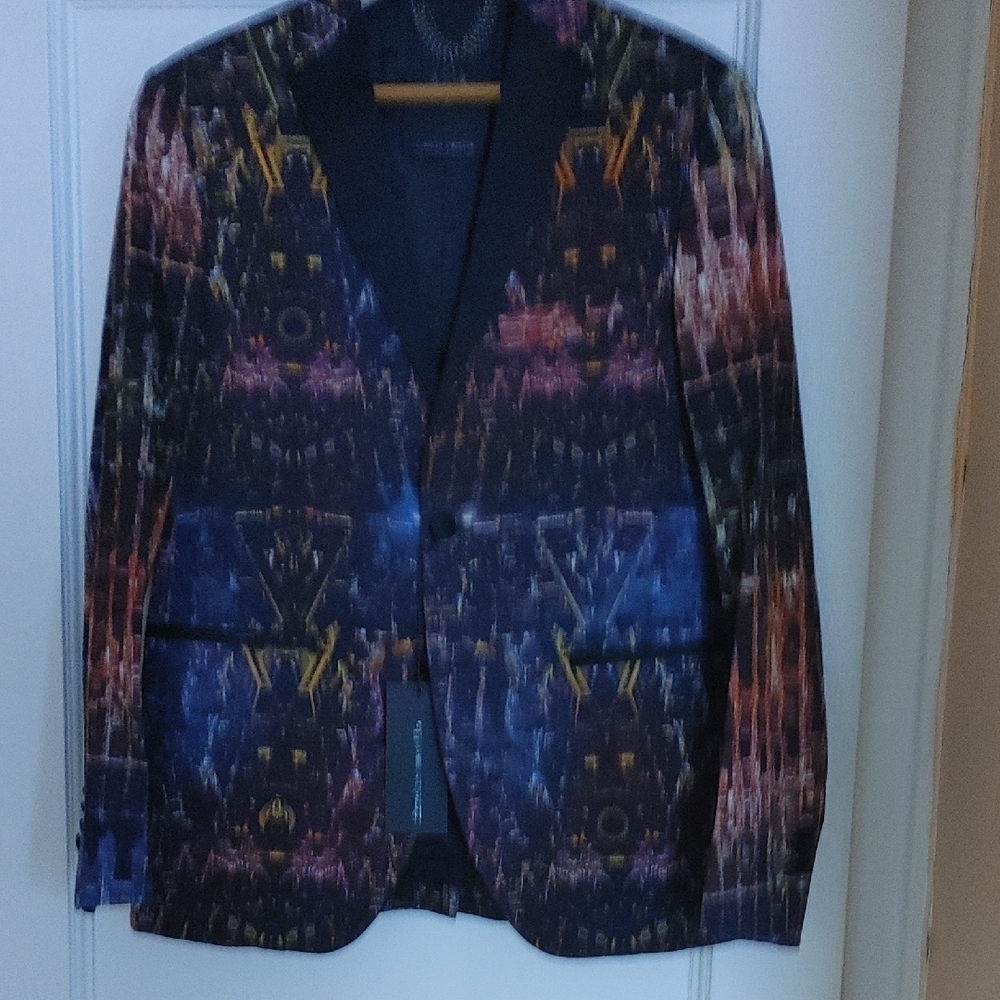 Frankie Morello Men's Multicolor Blazer - BEAUTIFUL / MADE IN ITALY